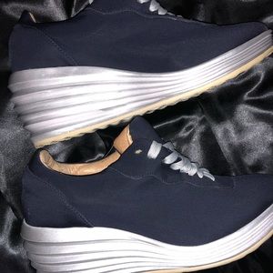 JEFFREY CAMPBELL NEVER WORN WEDGE SNEAKERS